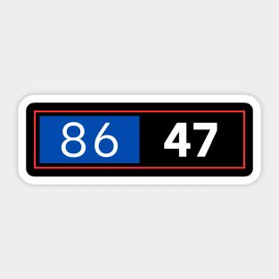 8647 Sticker